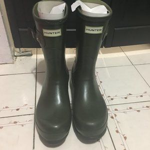 Olive Green Hunter Boots